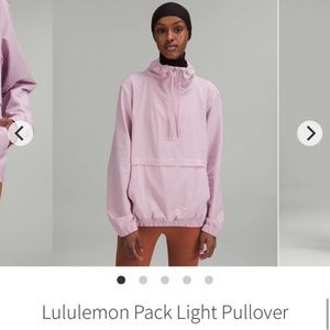 Lululemon light purple pack light pullover